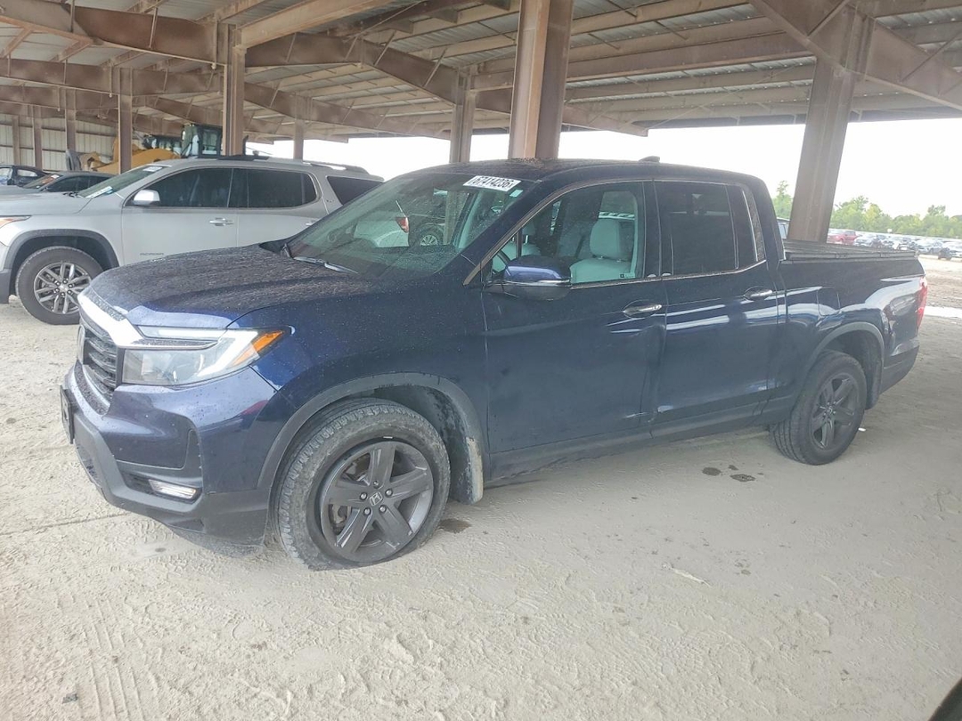 منظر 2021 HONDA RIDGELINE RTL، زاوية 1