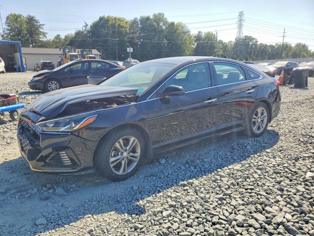 Vista de 2019 HYUNDAI SONATA SEL, ángulo 1