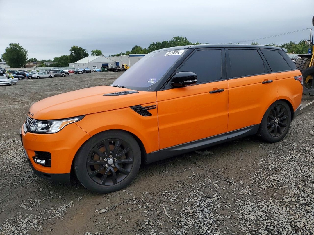 Vedere 2017 LAND ROVER RANGE ROVER SPORT HSE, unghi 1