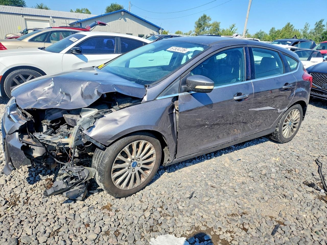 Вид 2012 FORD FOCUS TITANIUM, угол 1