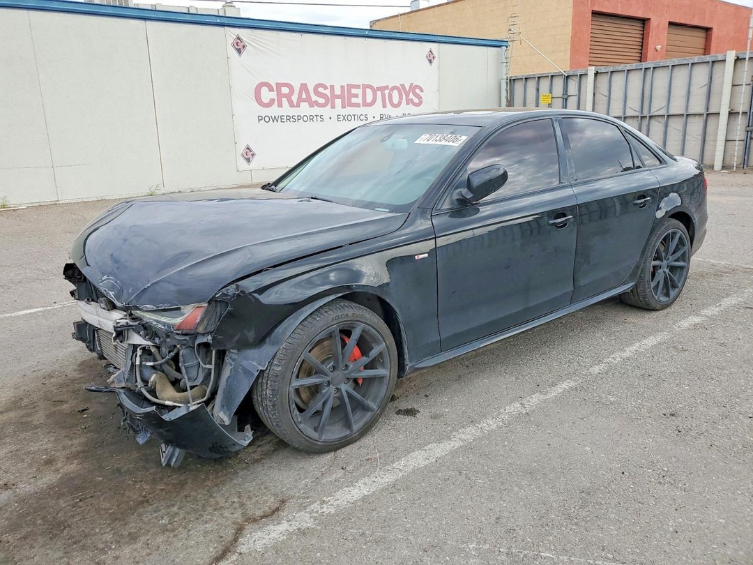 Vue de 2016 AUDI A4 PREMIUM S-LINE, angle 1