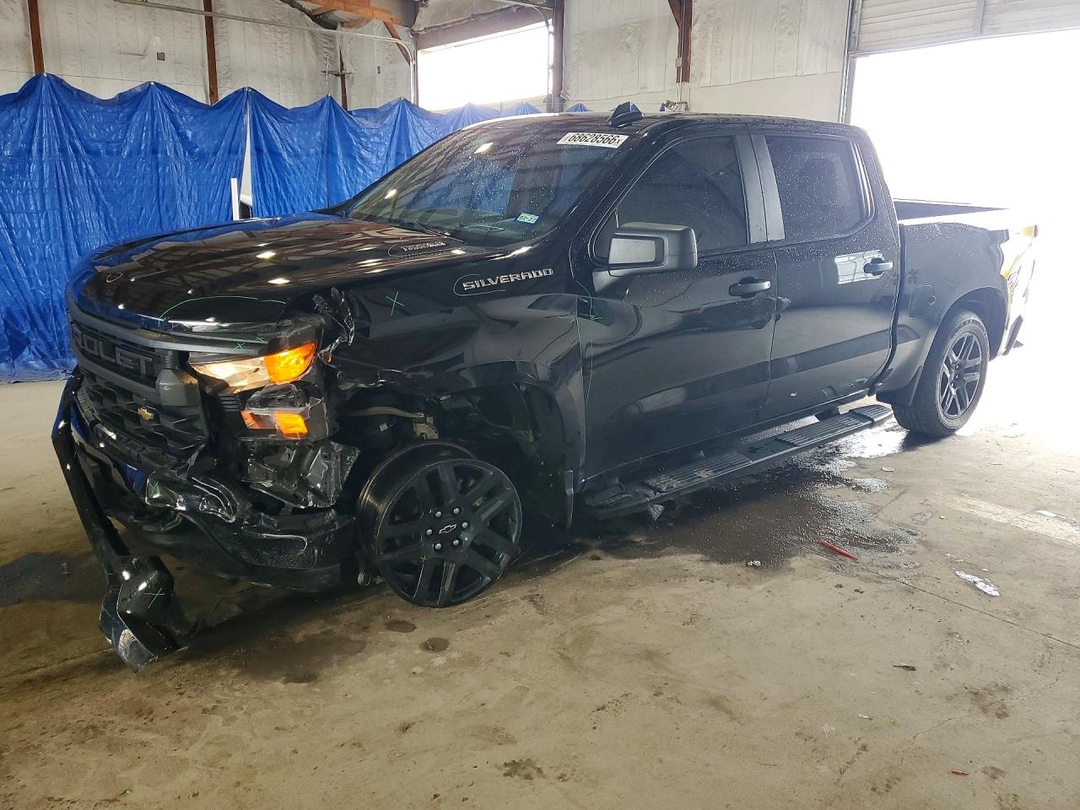 منظر 2024 CHEVROLET SILVERADO C1500 CUSTOM، زاوية 1
