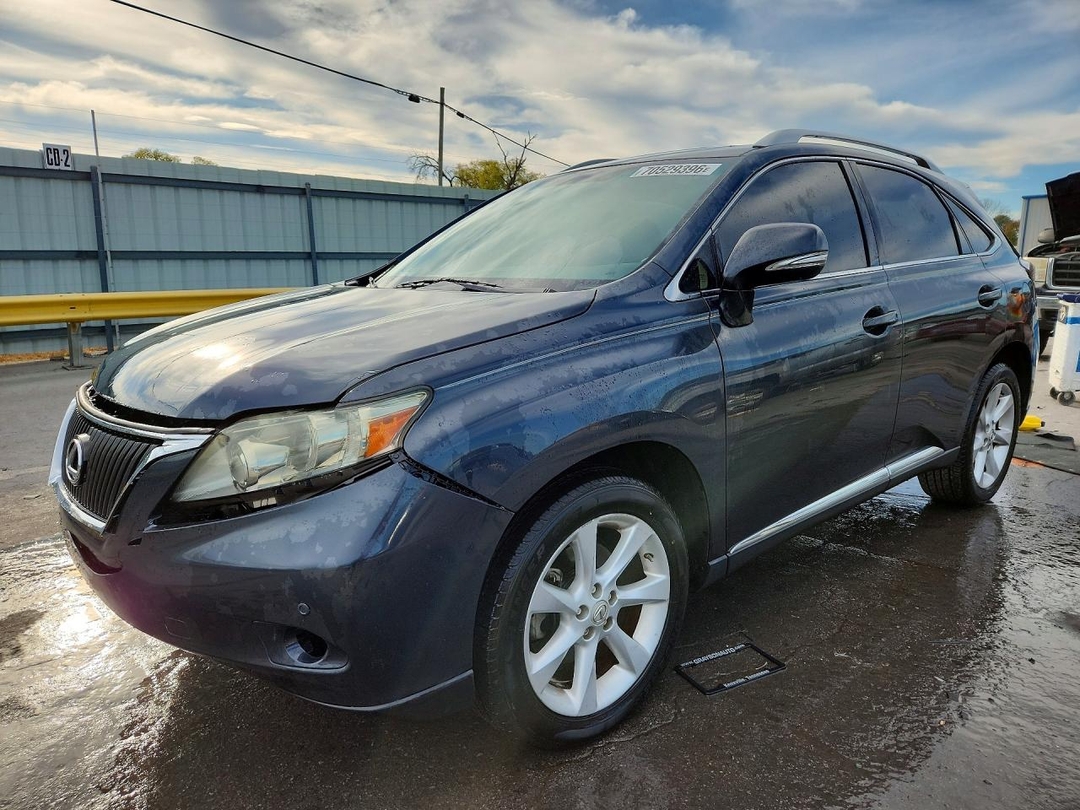 Вид 2010 LEXUS RX 350 BASE, угол 1
