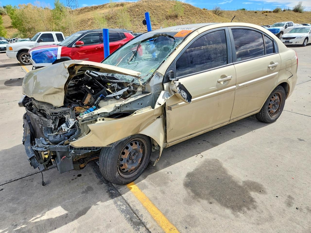 Вид 2006 HYUNDAI ACCENT GLS, угол 1