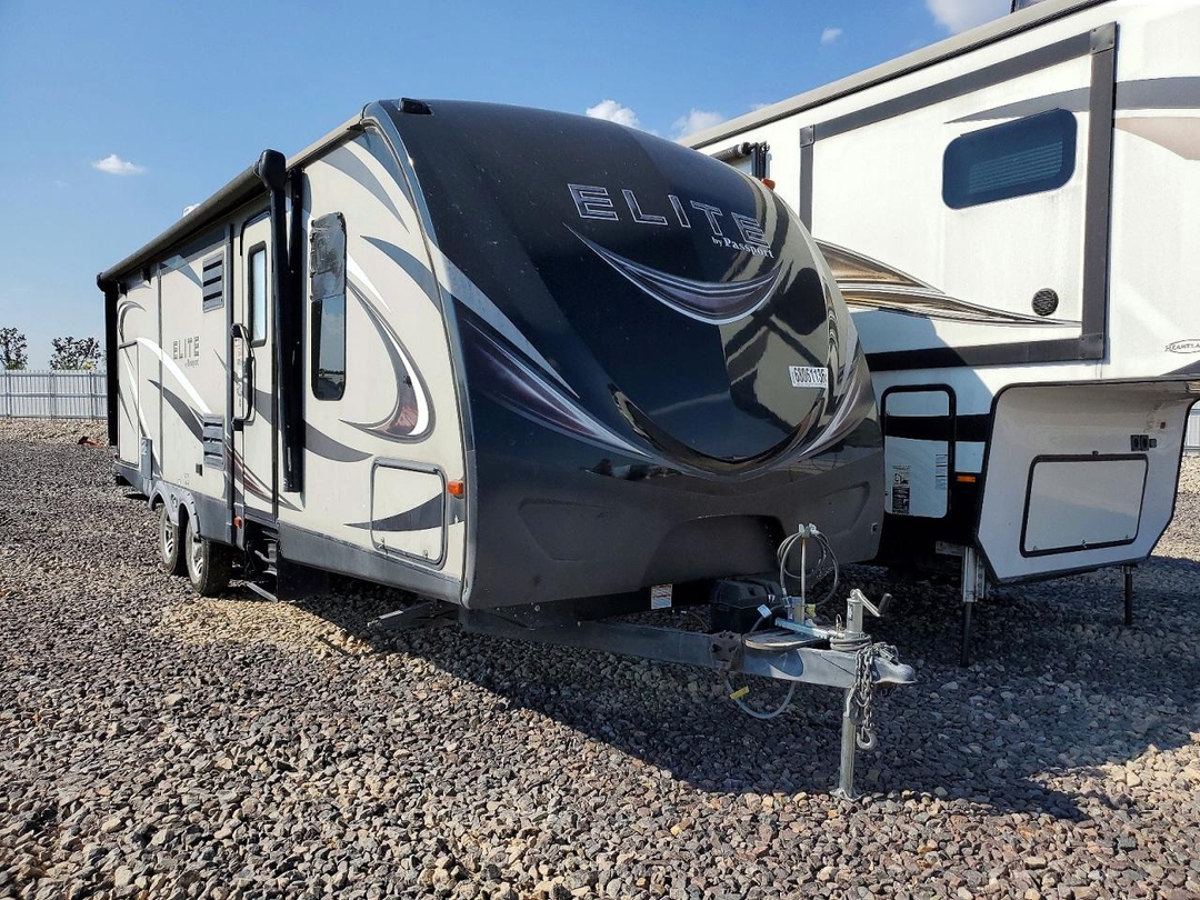 منظر 2017 KEYSTONE ELITE PASSPORT CAMPER، زاوية 1