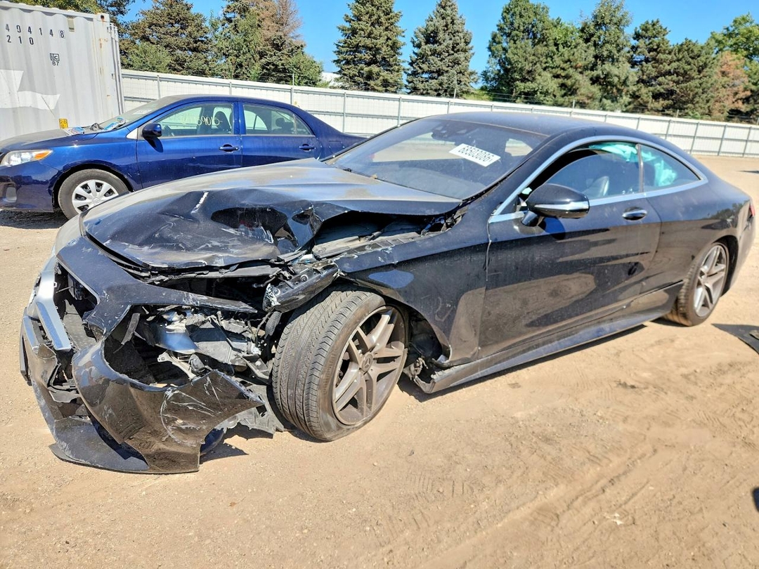 Вид 2021 MERCEDES-BENZ S 560 4MATIC, угол 1