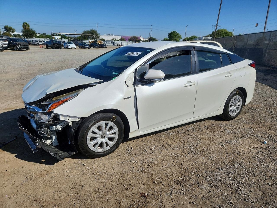Вид 2019 TOYOTA PRIUS LE, угол 1