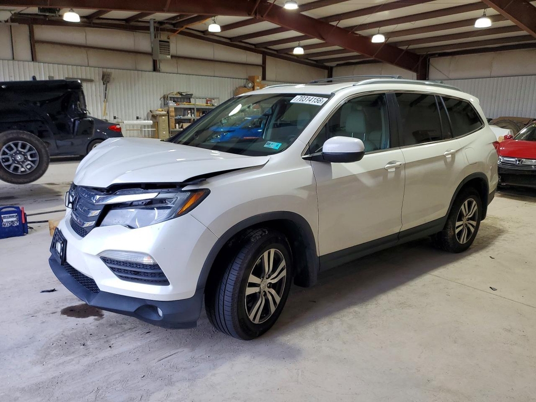 منظر 2016 HONDA PILOT EXL، زاوية 1
