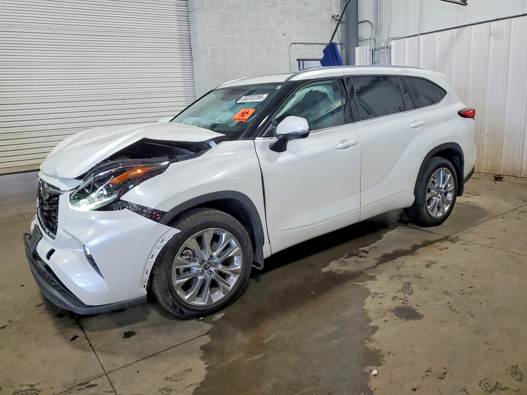 Vedere 2020 TOYOTA HIGHLANDER LIMITED, unghi 1