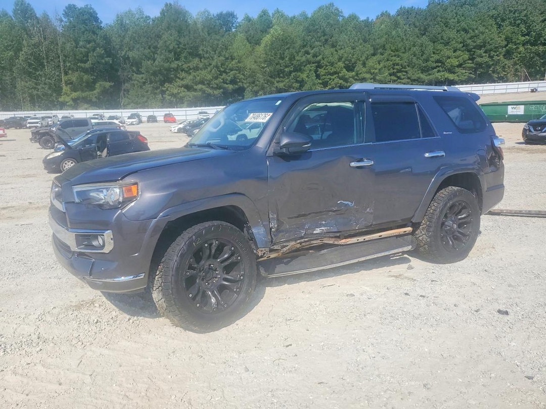 Vue de 2016 TOYOTA 4RUNNER LIMITED, angle 1
