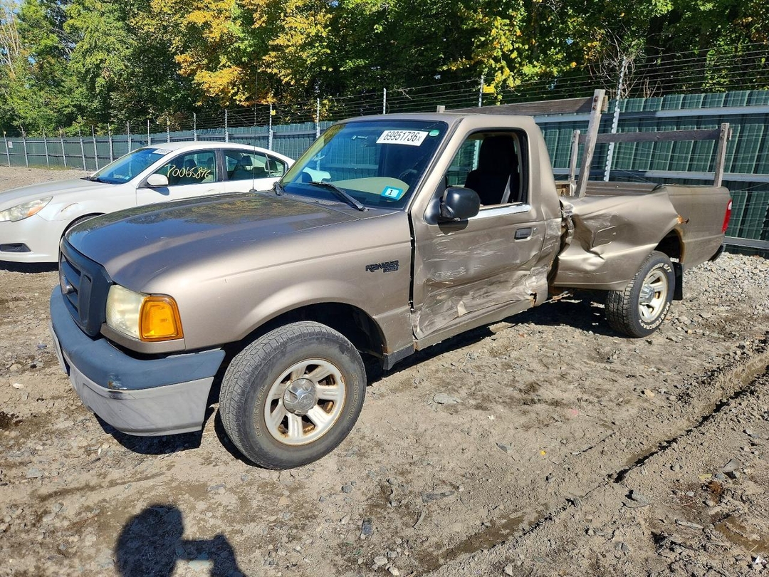 Вид 2005 FORD RANGER, угол 1