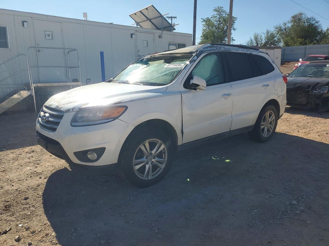 Vista de 2012 HYUNDAI SANTA FE LIMITED, ángulo 1