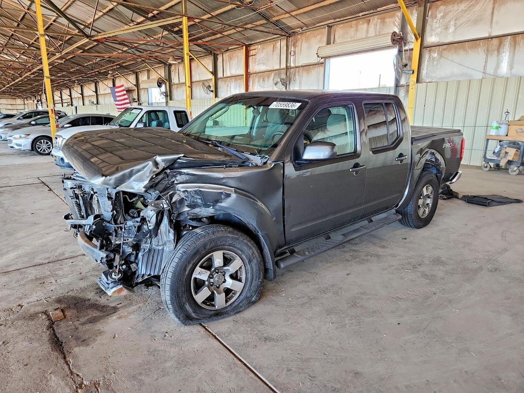 Vue de 2009 NISSAN FRONTIER SE V6, angle 1