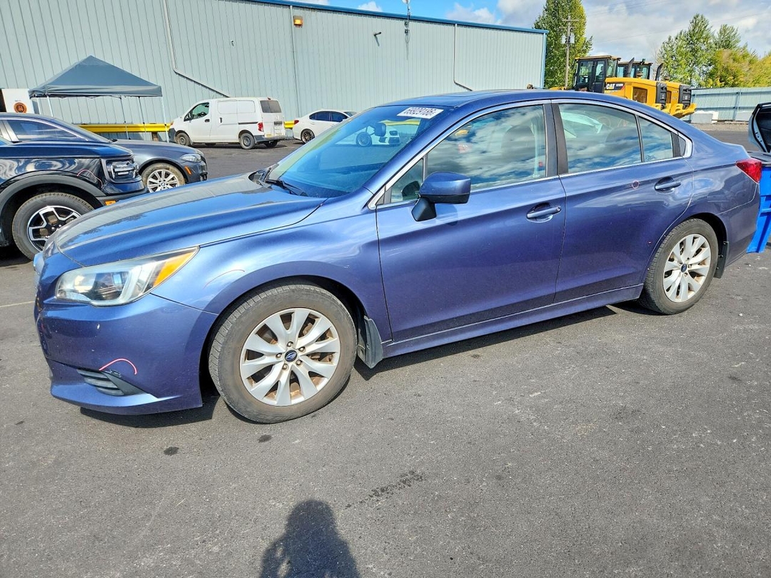 Vista de 2017 SUBARU LEGACY 2.5I PREMIUM, ángulo 1