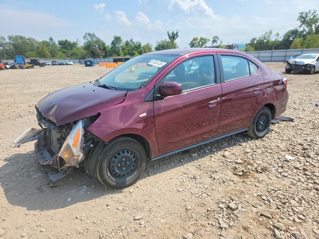 Vista de 2024 MITSUBISHI MIRAGE G4 ES, ángulo 1