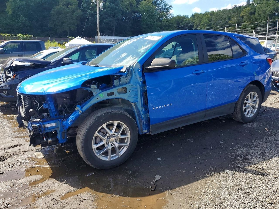 Вид 2024 CHEVROLET EQUINOX LS, угол 1