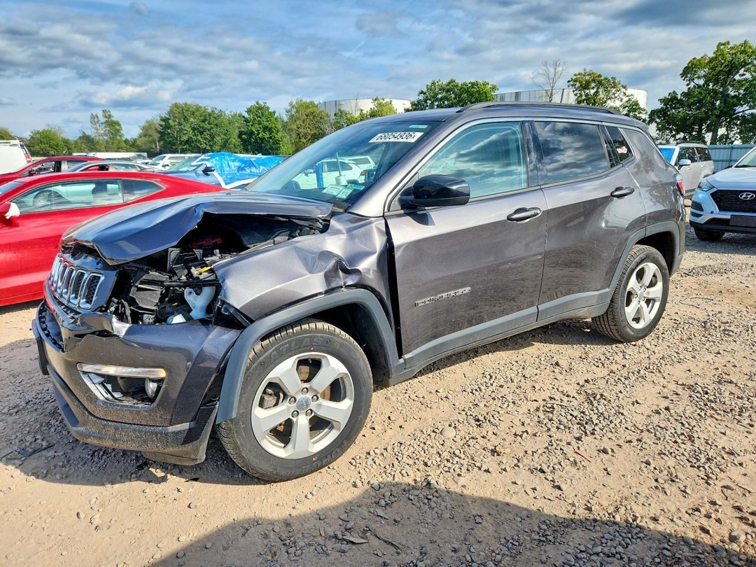 Vista de 2020 JEEP COMPASS LATITUDE, ángulo 1