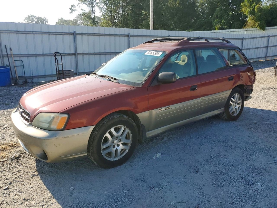Vista de 2003 SUBARU LEGACY OUTBACK AWP, ángulo 1