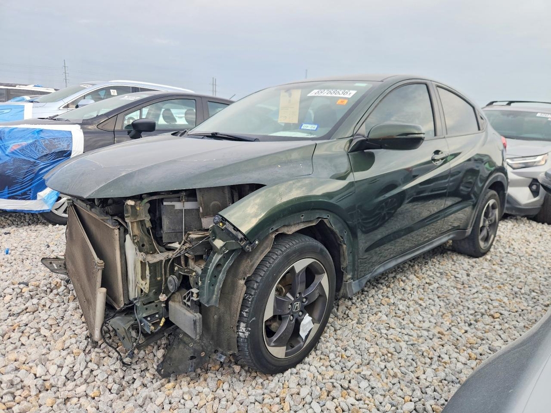Вид 2018 HONDA HR-V EX, угол 1