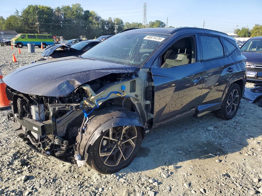 Vue de 2025 HYUNDAI TUCSON N LINE, angle 1