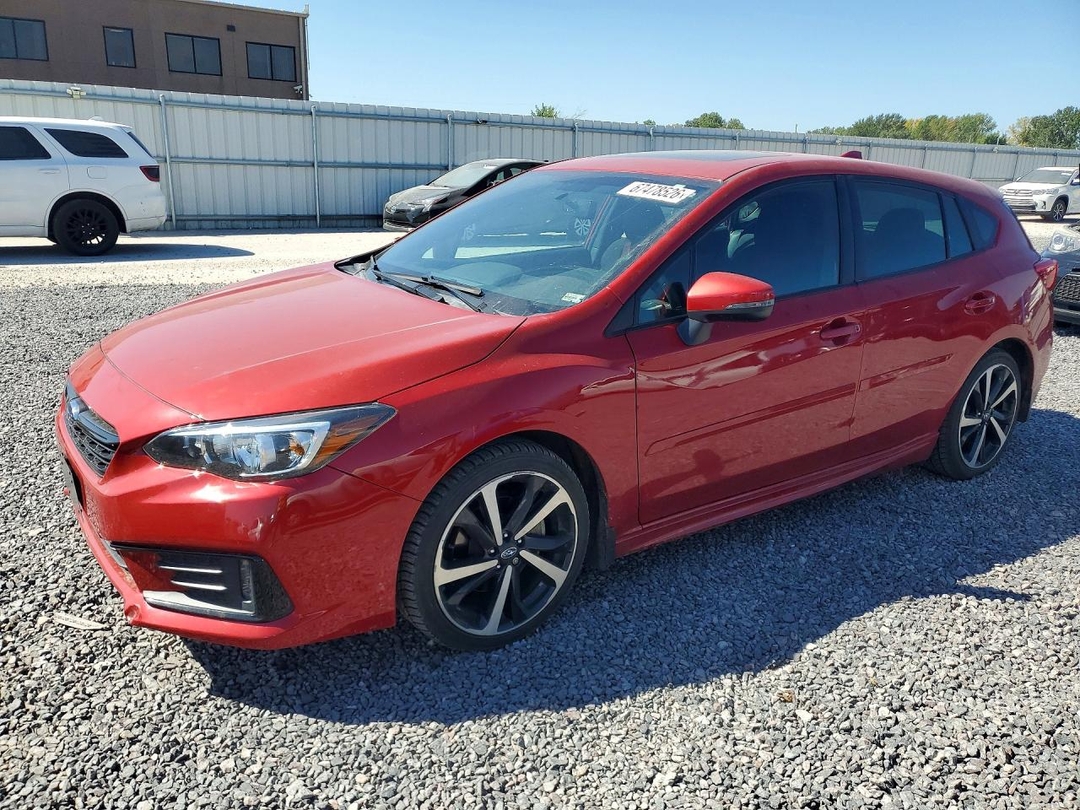 Vue de 2022 SUBARU IMPREZA SPORT, angle 1