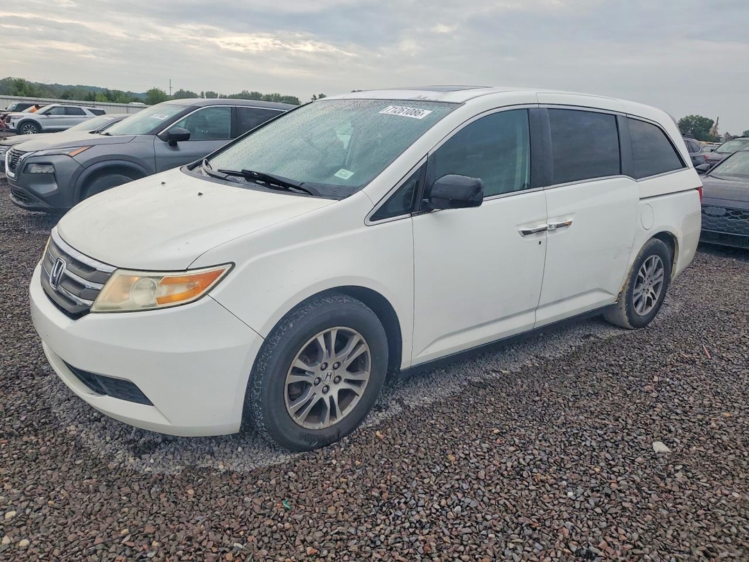 منظر 2013 HONDA ODYSSEY EXL، زاوية 1
