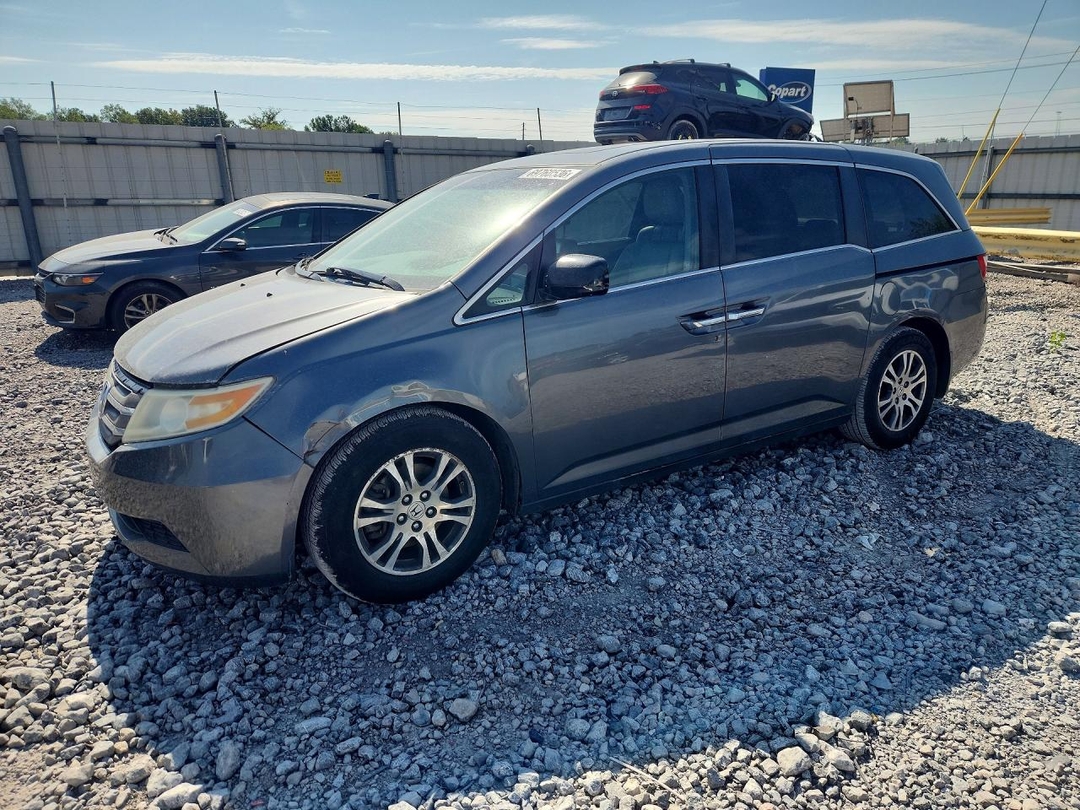 Vue de 2012 HONDA ODYSSEY EXL, angle 1