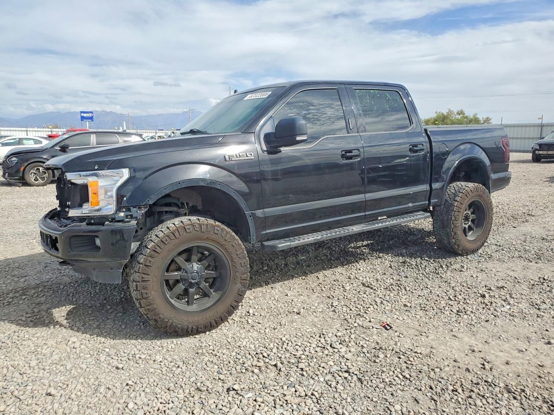 Вид 2018 FORD F150 SUPERCREW, угол 1