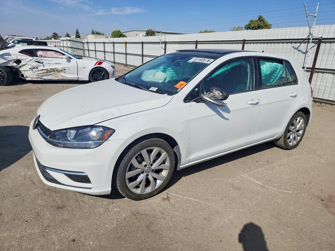 Vedere 2019 VOLKSWAGEN GOLF S, unghi 1
