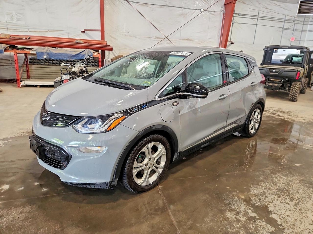 Вид 2020 CHEVROLET BOLT EV LT, угол 1