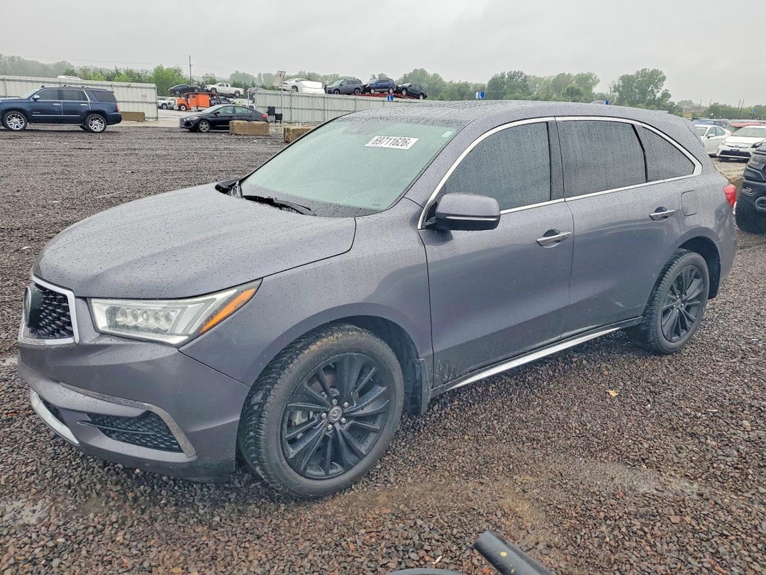 Vista de 2017 ACURA MDX TECHNOLOGY, ángulo 1