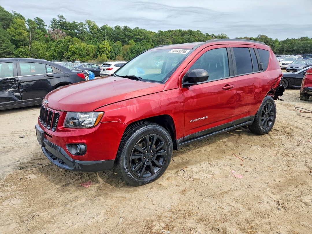 منظر 2012 JEEP COMPASS LATITUDE، زاوية 1