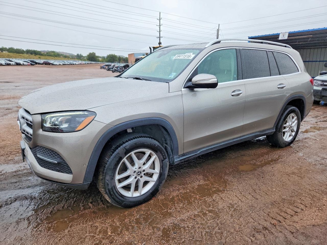 منظر 2020 MERCEDES-BENZ GLS 450 4MATIC، زاوية 1