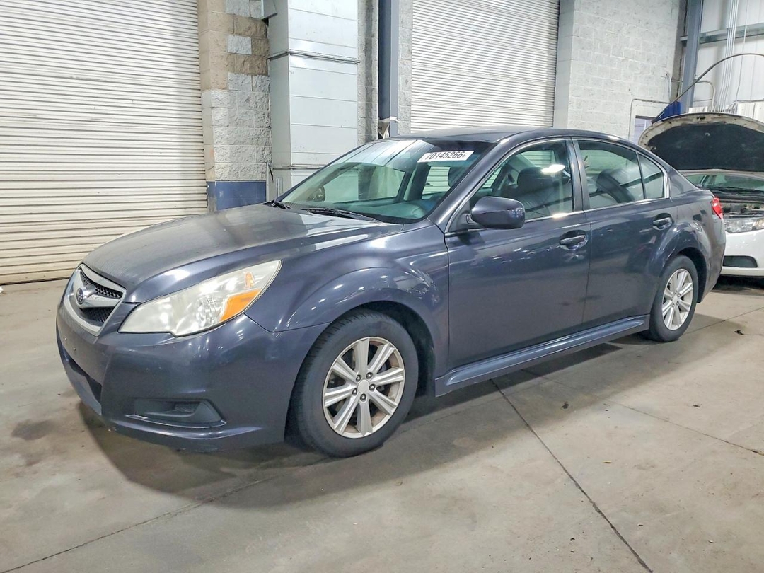 Вид 2012 SUBARU LEGACY 2.5I PREMIUM, угол 1