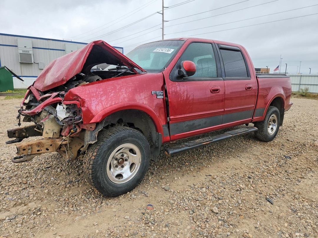 Vue de 2001 FORD F150 SUPERCREW, angle 1