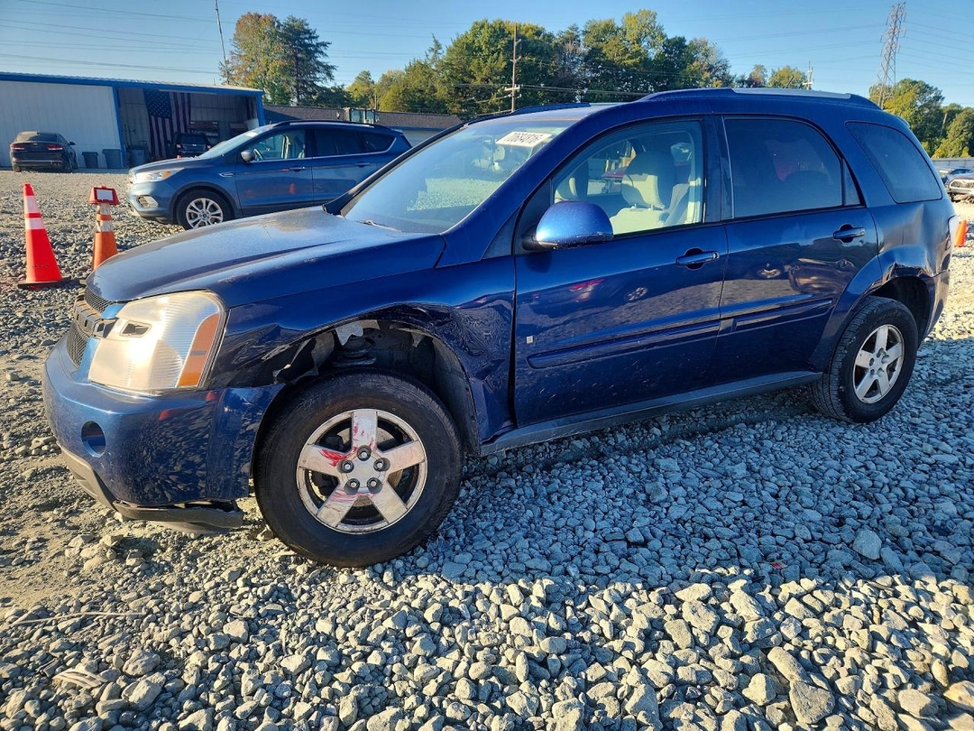 Vue de 2009 CHEVROLET EQUINOX LT, angle 1