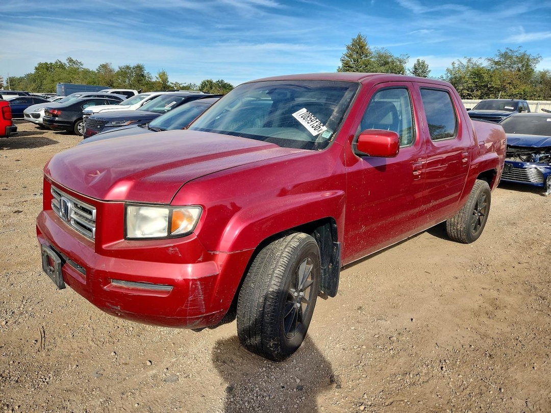 Вид 2006 HONDA RIDGELINE RTL, угол 1