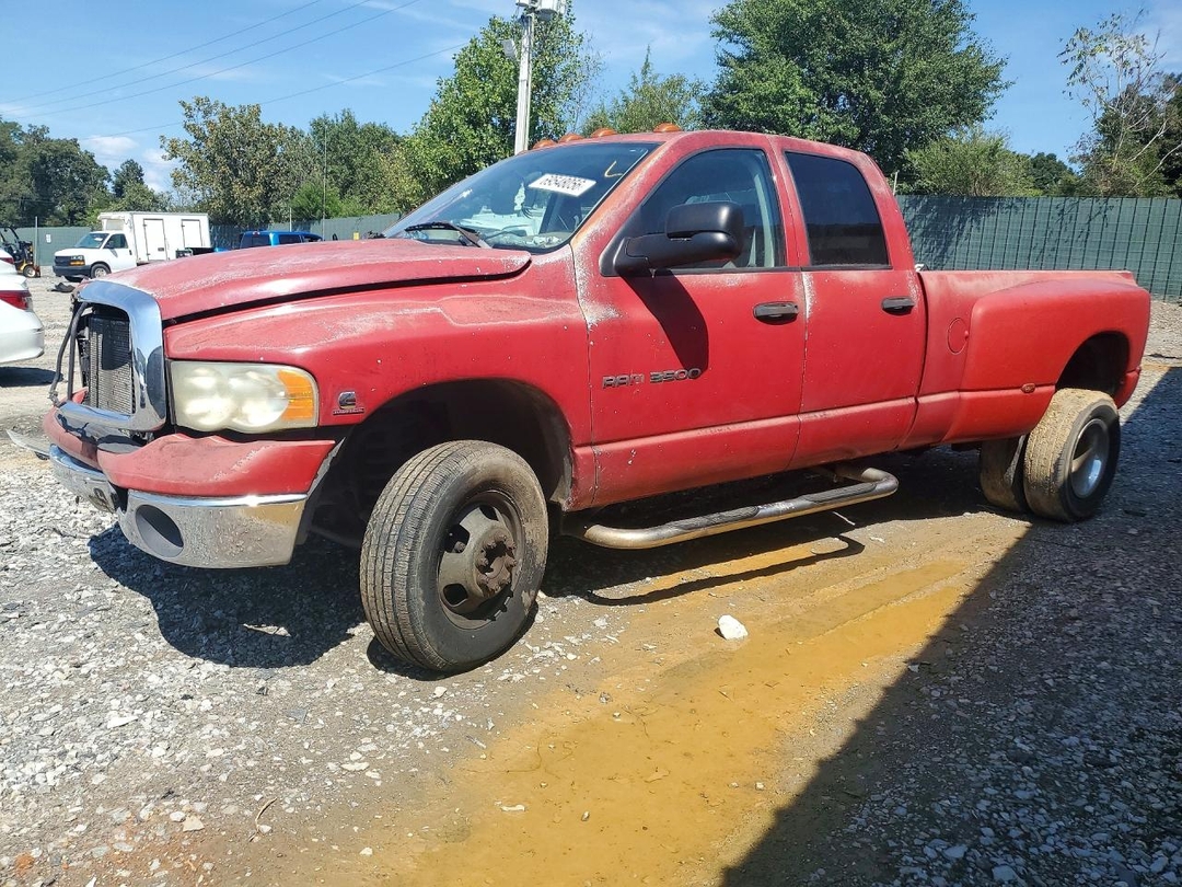 Vue de 2003 DODGE RAM 3500 ST, angle 1