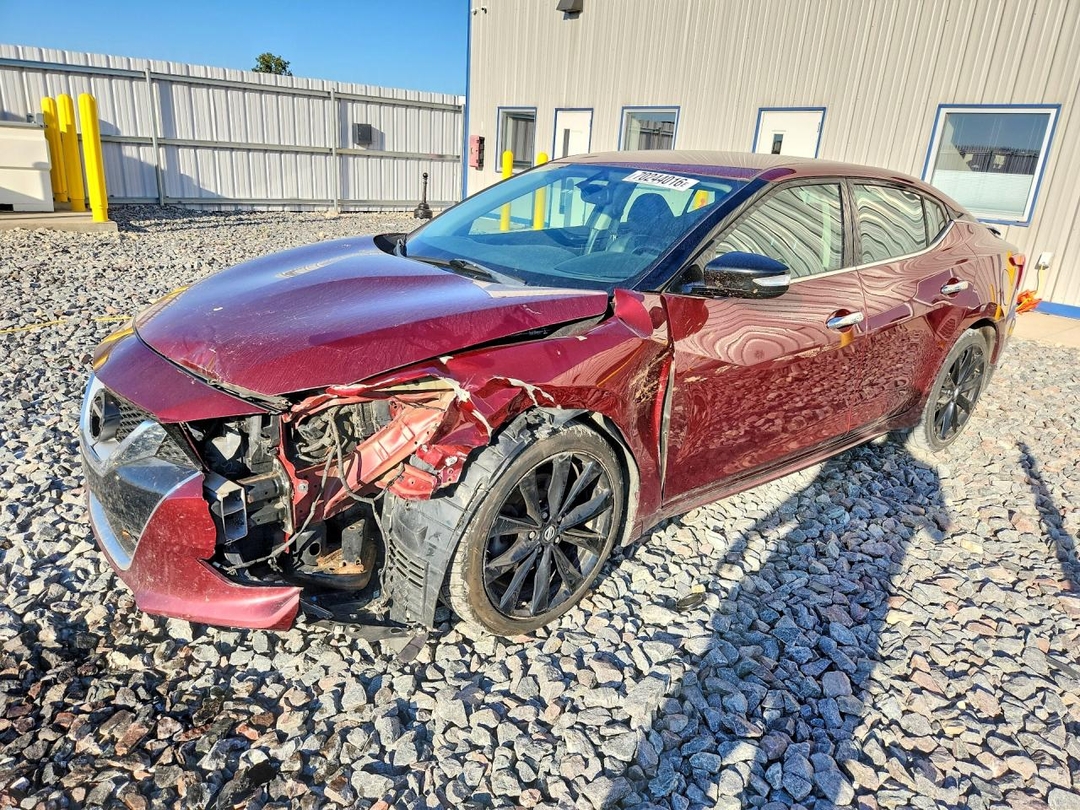 Вид 2017 NISSAN MAXIMA 3.5 SR, угол 1