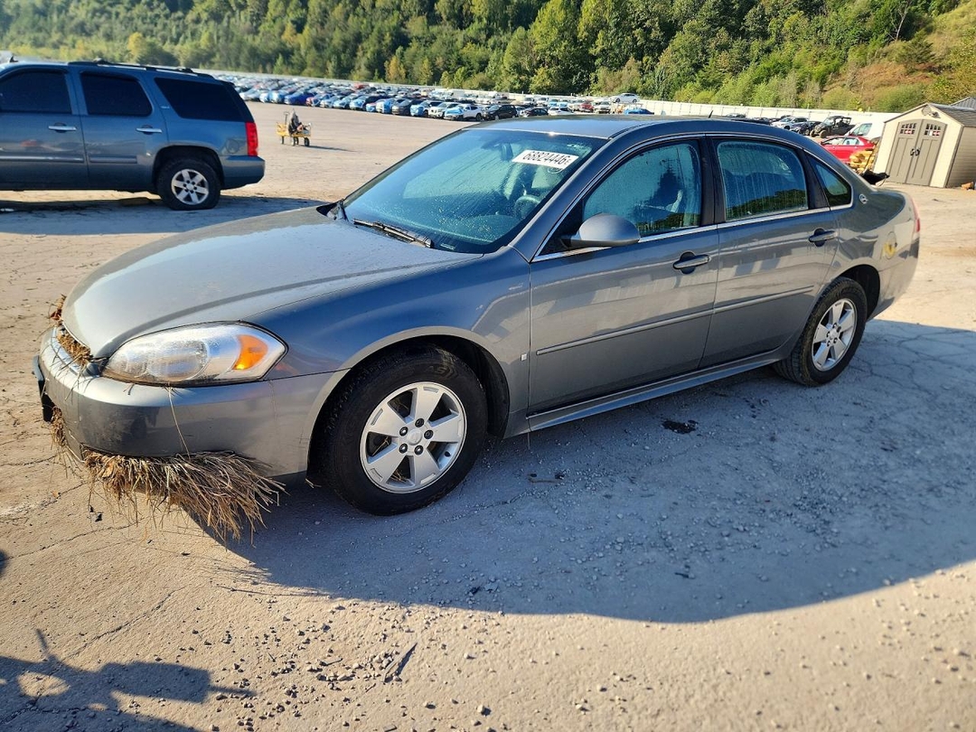 Vista de 2009 CHEVROLET IMPALA 1LT, ángulo 1
