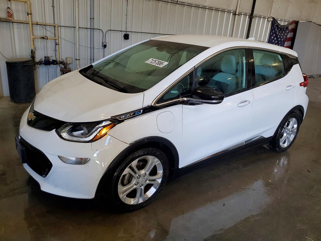 Вид 2019 CHEVROLET BOLT EV LT, угол 1