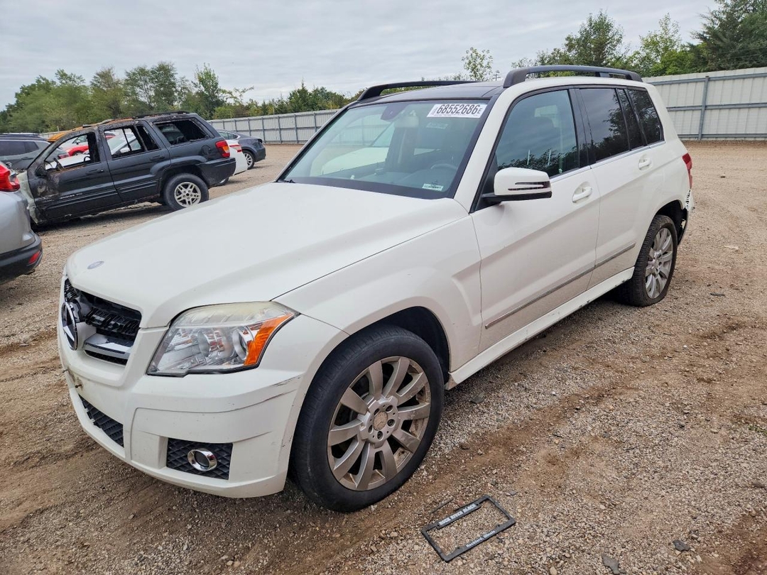 Vista de 2012 MERCEDES-BENZ GLK 350, ángulo 1