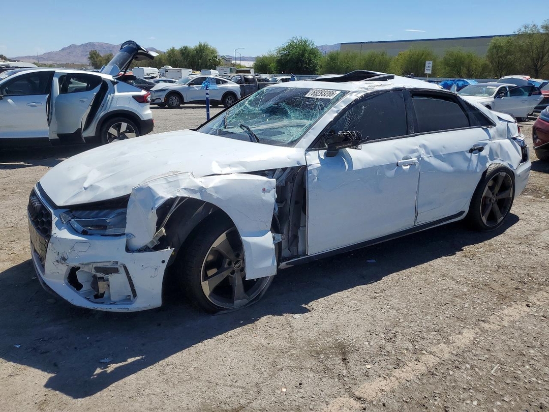 منظر 2023 AUDI A4 PRESTIGE 45، زاوية 1