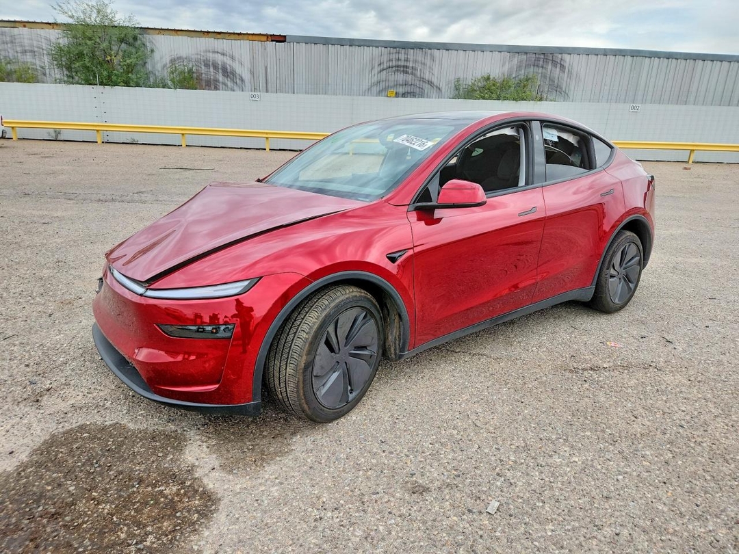 Vue de 2026 TESLA MODEL Y, angle 1