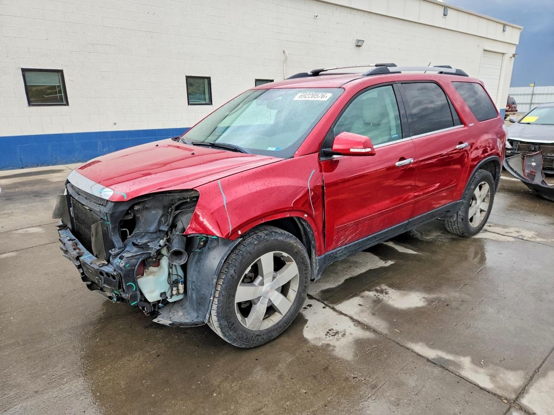 Vue de 2012 GMC ACADIA SLT-1, angle 1