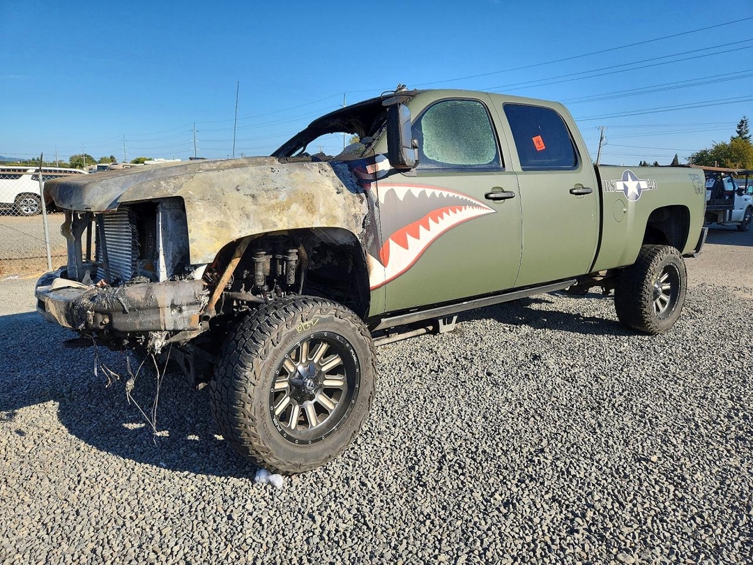 منظر 2007 CHEVROLET SILVERADO K2500 HEAVY DUTY، زاوية 1
