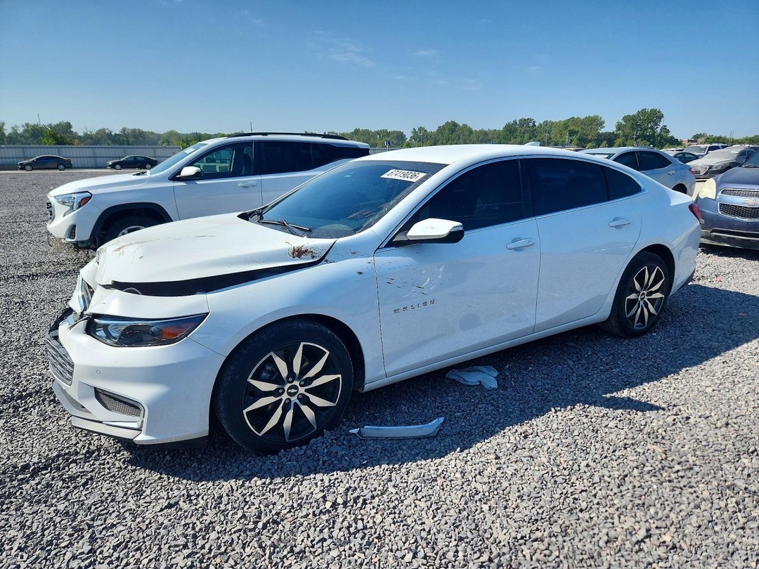 Vedere 2016 CHEVROLET MALIBU LT, unghi 1
