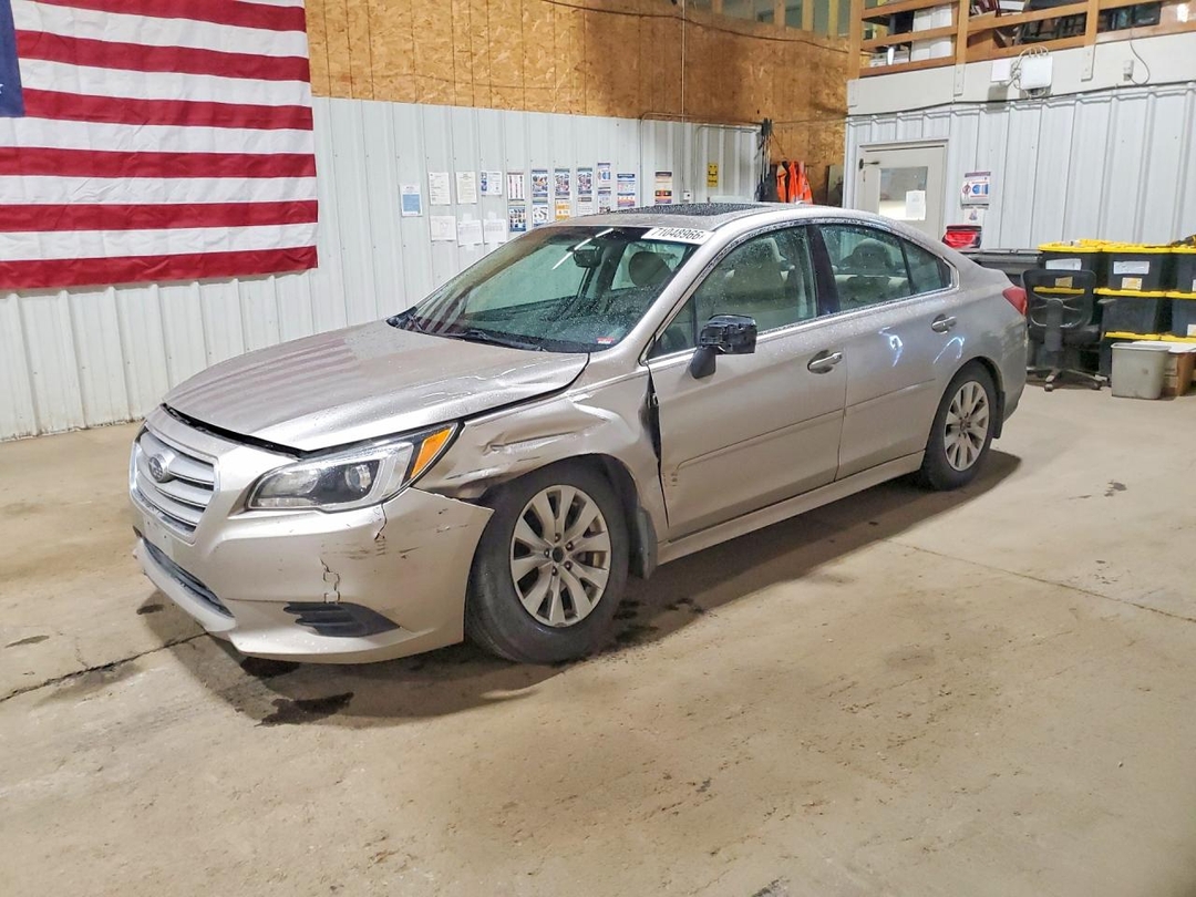 Vista de 2016 SUBARU LEGACY 2.5I PREMIUM, ángulo 1