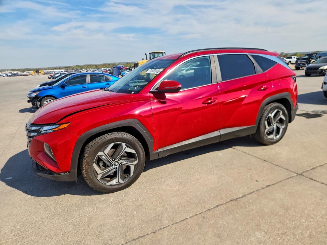 Вид 2023 HYUNDAI TUCSON SEL, угол 1
