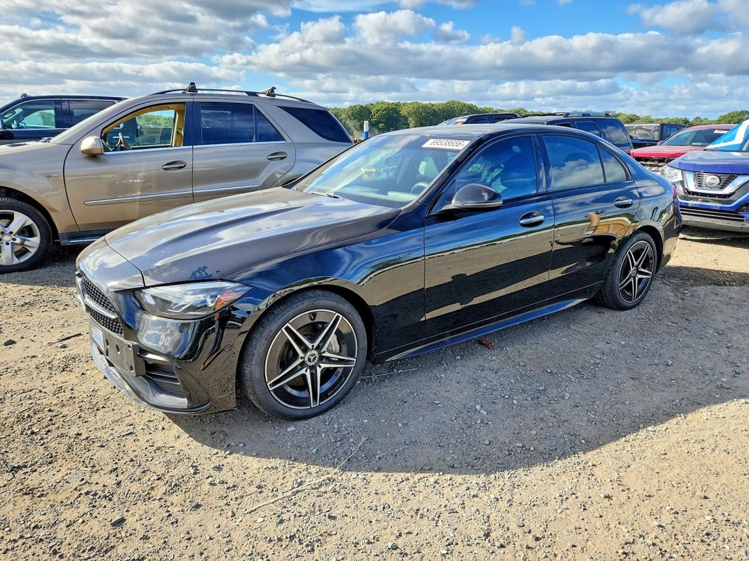 Vue de 2025 MERCEDES-BENZ C 300 4MATIC, angle 1